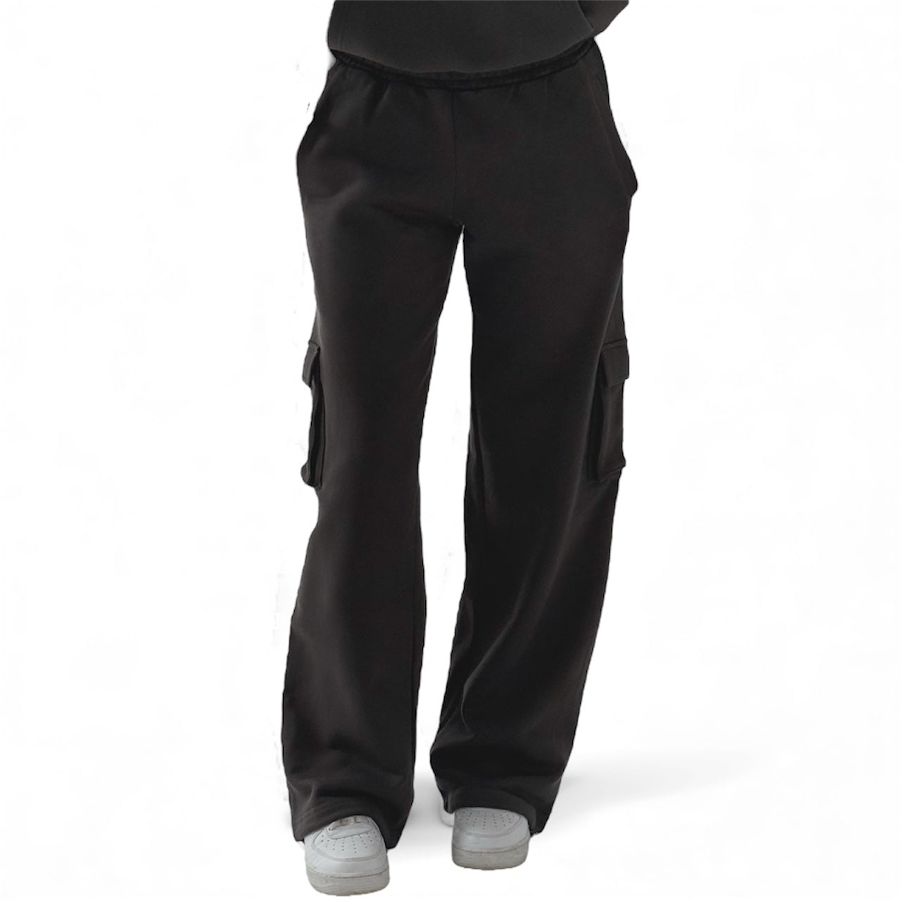 HEAVYWEIGHT CARGO TRACKPANTS {ASH GREY}
