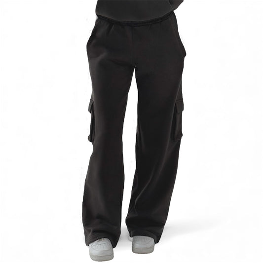 HEAVYWEIGHT CARGO TRACKPANTS {ASH GREY}